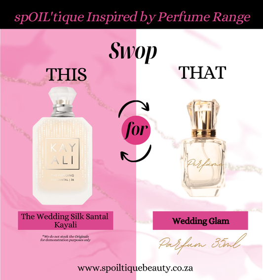 Wedding Glam Parfum ~ Inspired by The Wedding Silk Santal Kayali