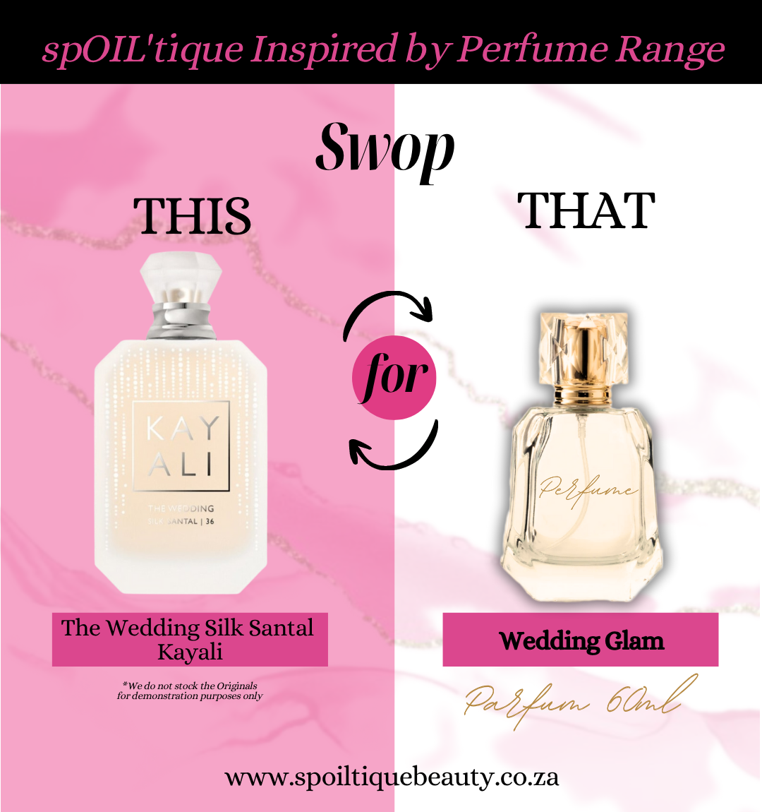 Wedding Glam Parfum ~ Inspired by The Wedding Silk Santal Kayali