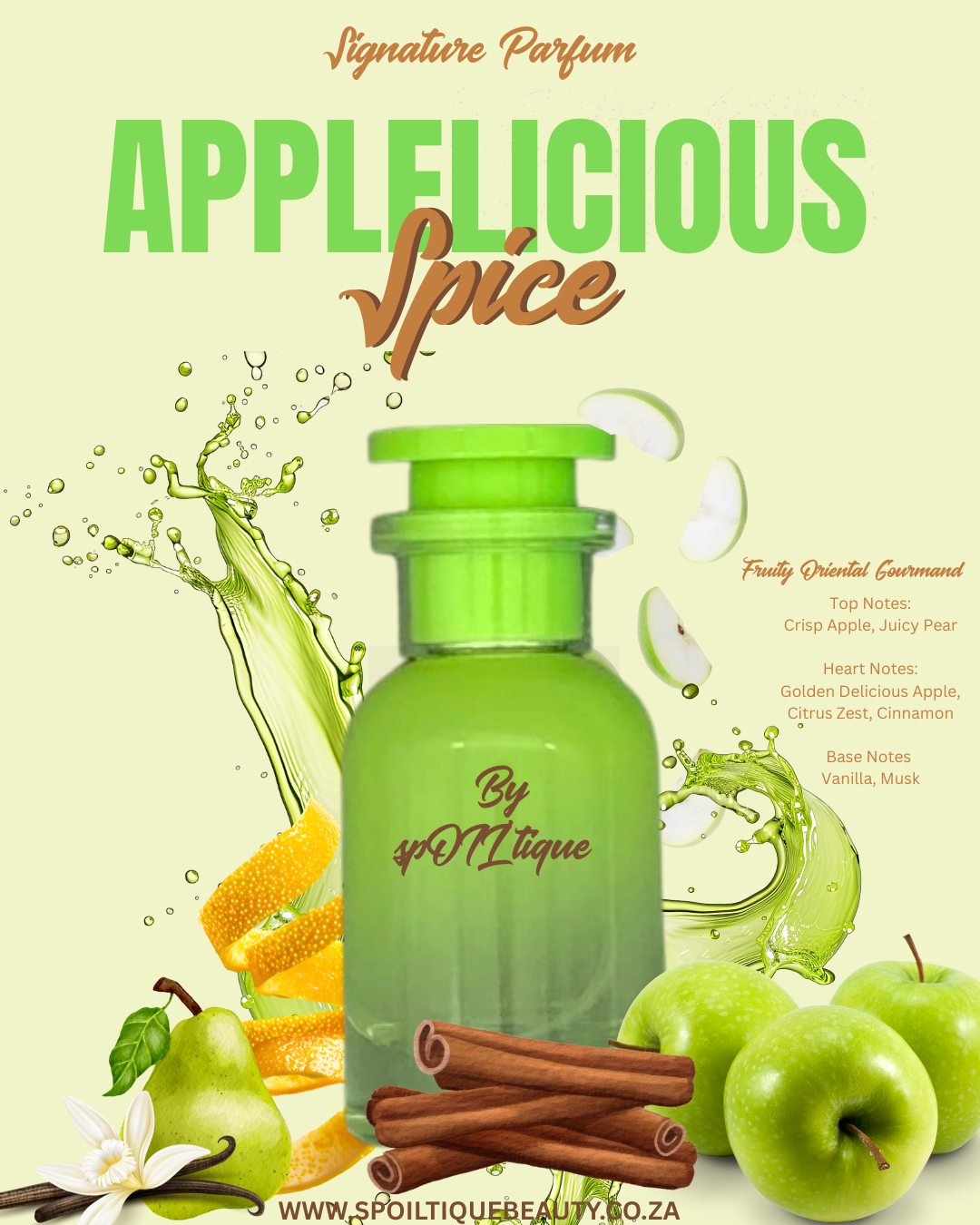 Applelicious Spice ~ Signature Parfum by spOIL'tique