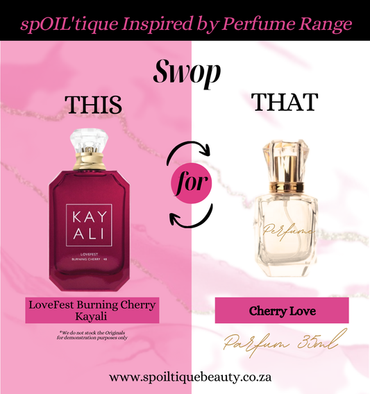 Cherry Love Parfum ~ Inspired by LoveFest Burning Cherry Kayali