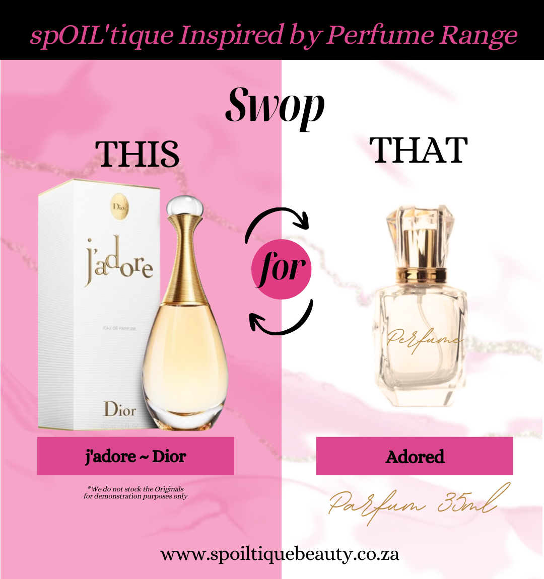Adored ~ Inspired by J'adore Dior