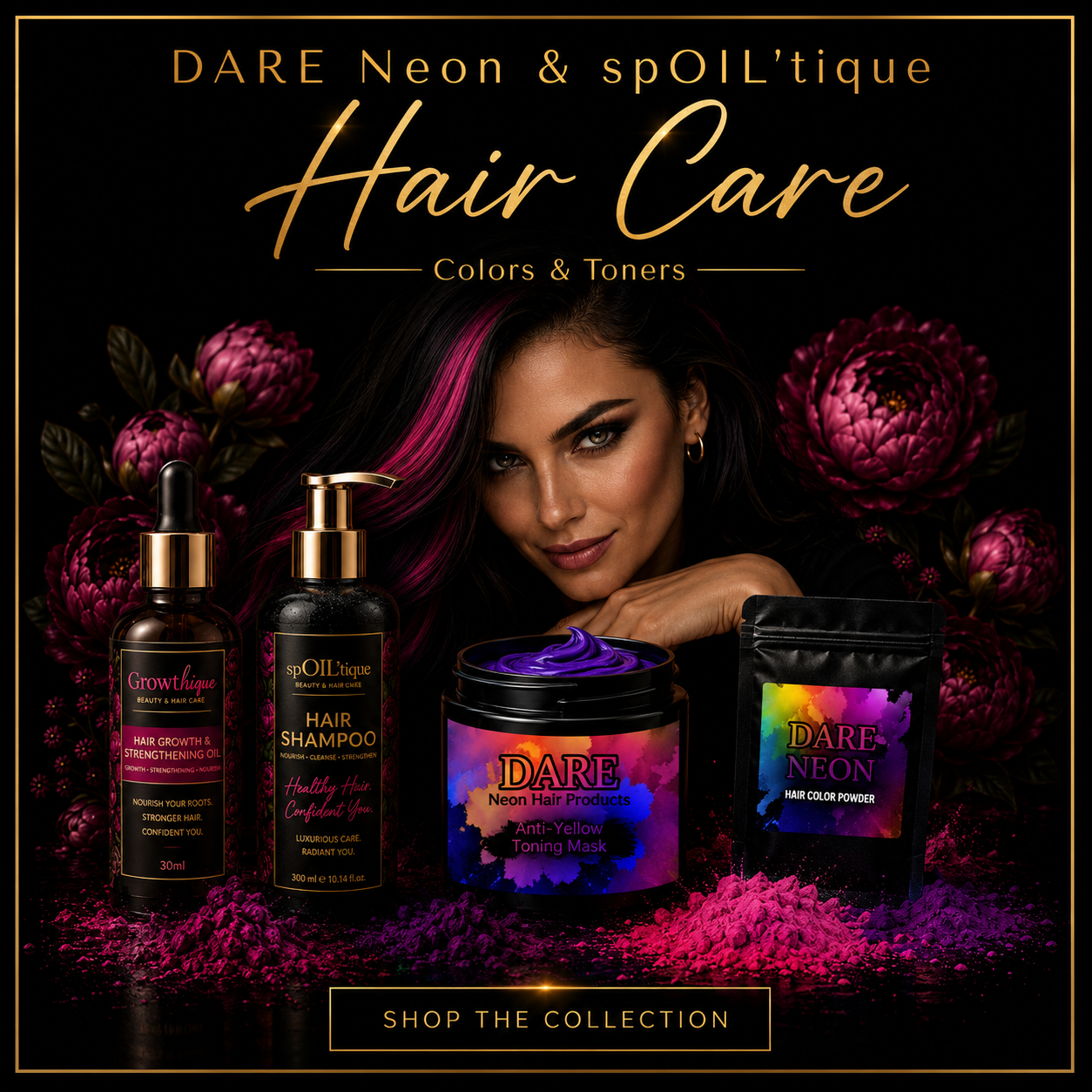 HAIR CARE, COLORS & TONERS
