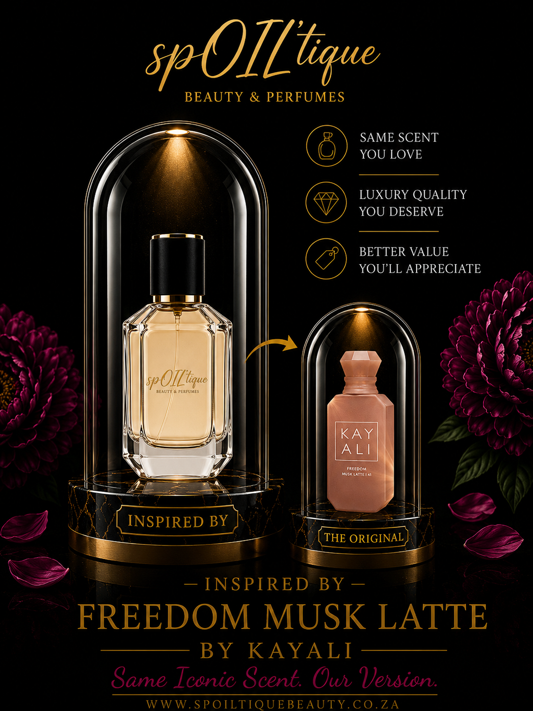 Inspired by | Freedom Musk Latte Kayali Perfume