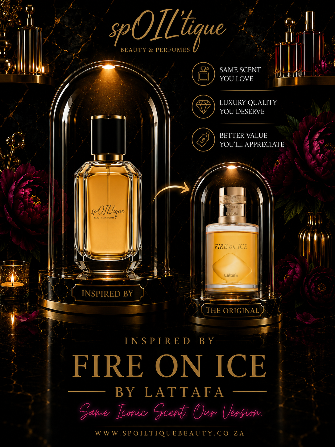 Fire on Ice Inspired by Perfume | Lattafa