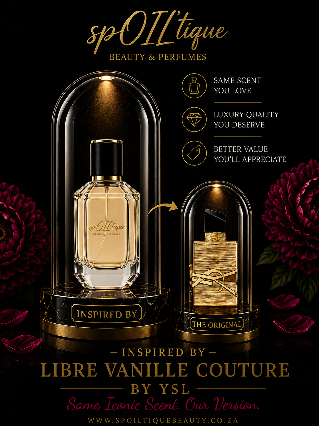 Inspired by | Libre Vanille Outure YSL Perfume