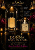 The Gold Donna Inspired by Perfume - Donna Born in Roma | Valentino