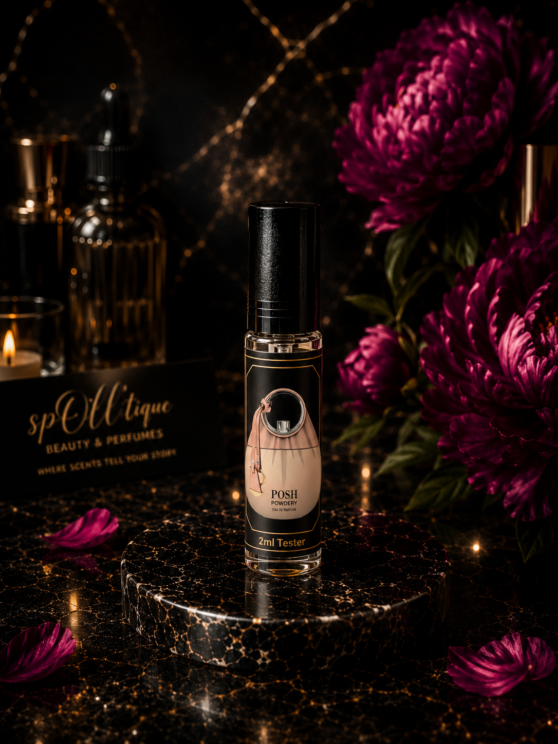 Posh Powdery Perfume Tester | Camara Perfumes