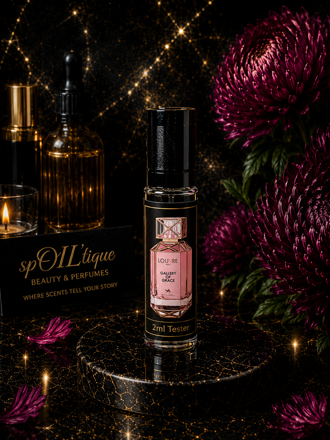 Louvre Paris Gallery Of Grace Perfume Tester | Le Chameau