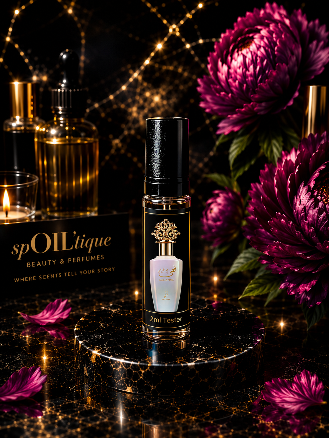 Nuha Vanilla Pearl Perfume Tester | Khadlaj