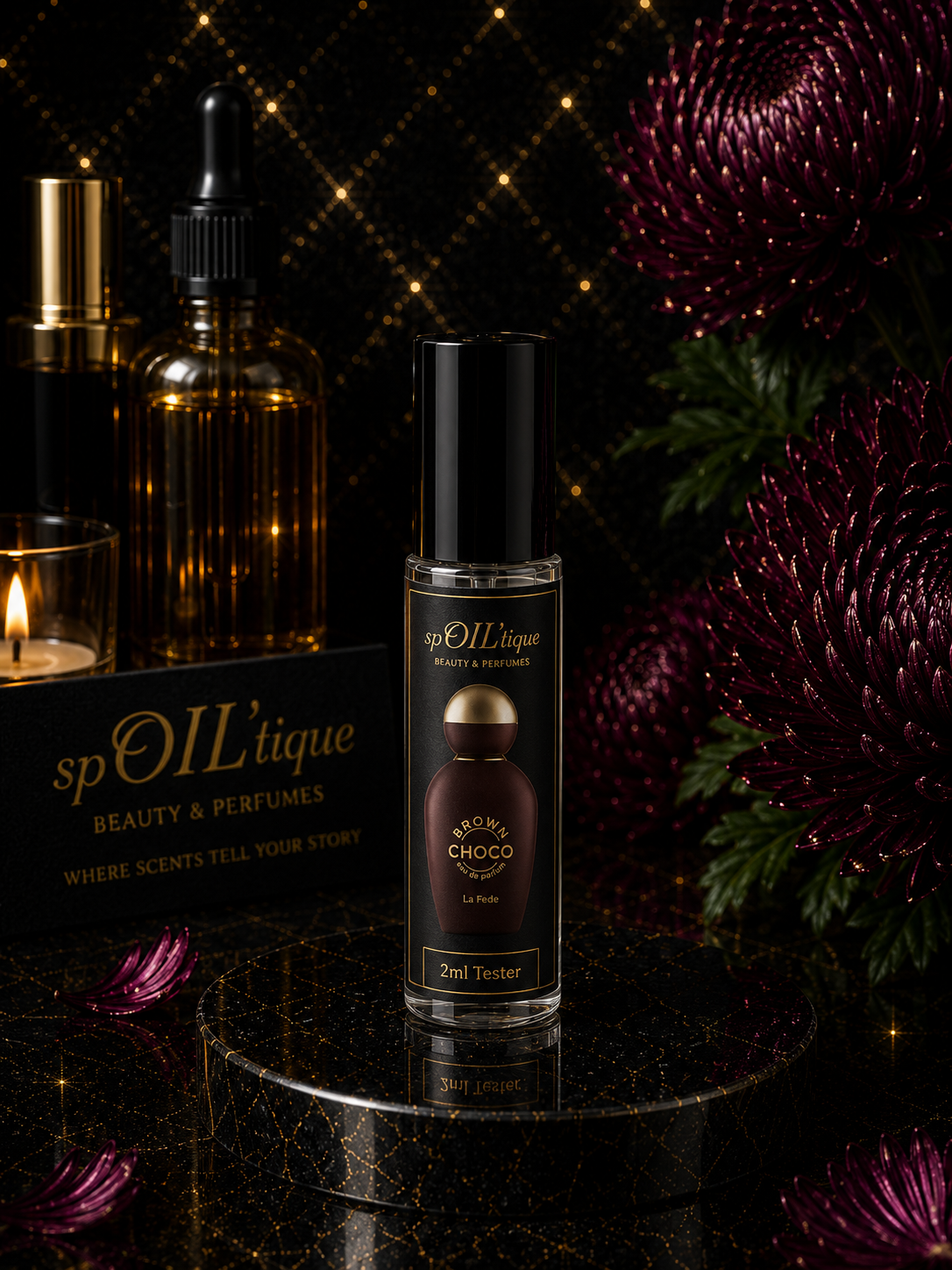 Brown Choco Perfume Tester | La Fede Khadlaj