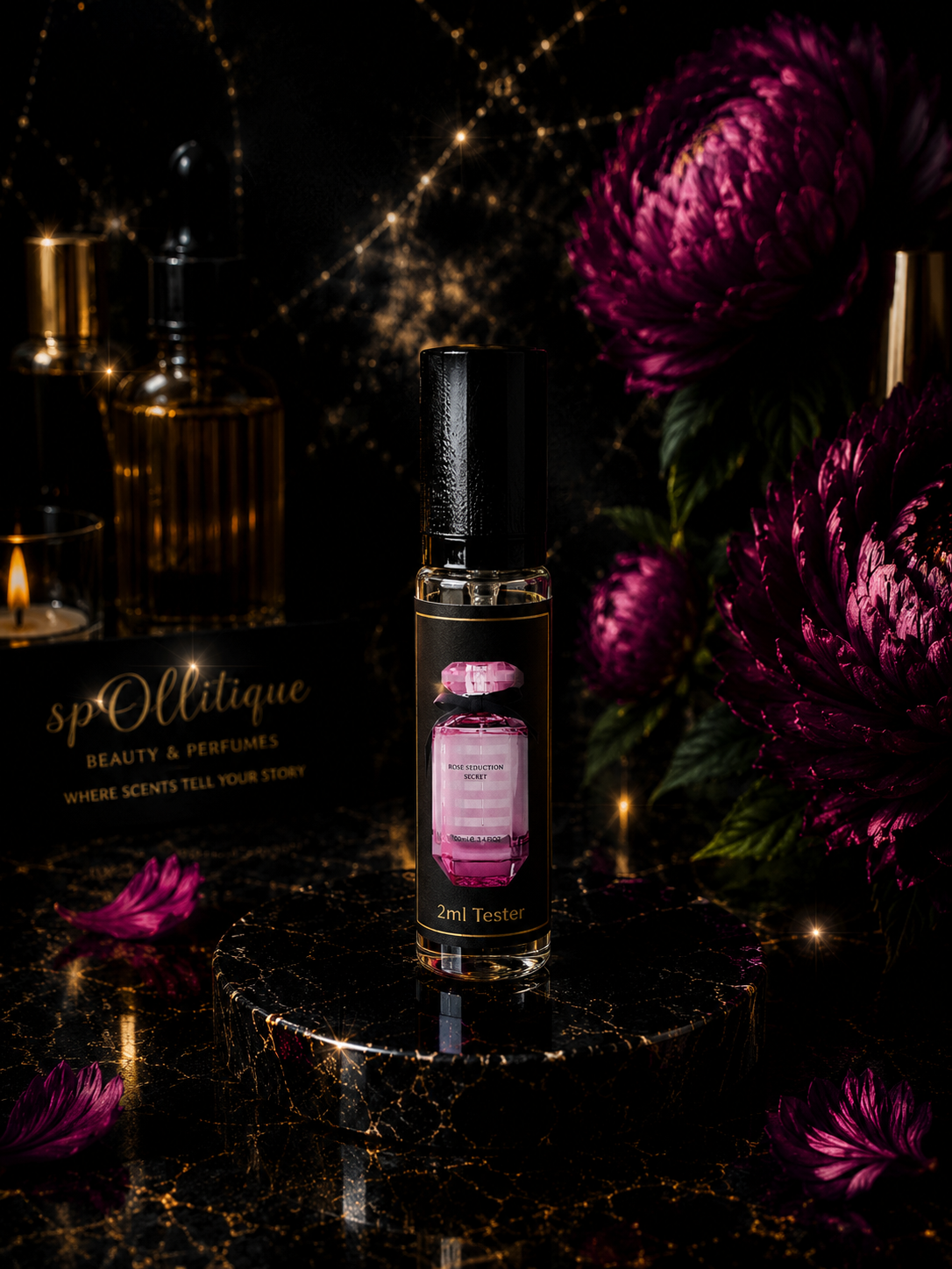 Tester Rose Seduction Secret Perfume
