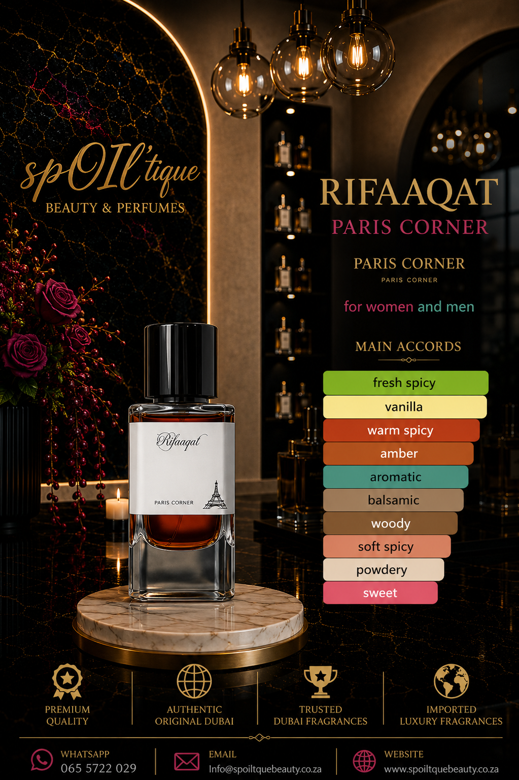 Rifaaqat Perfume | Paris Corner