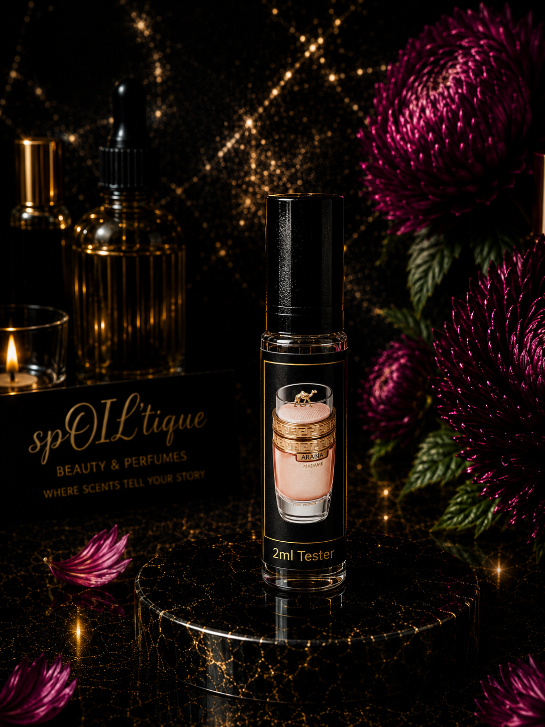 Arabia Madame Perfume Tester | Le Chameau