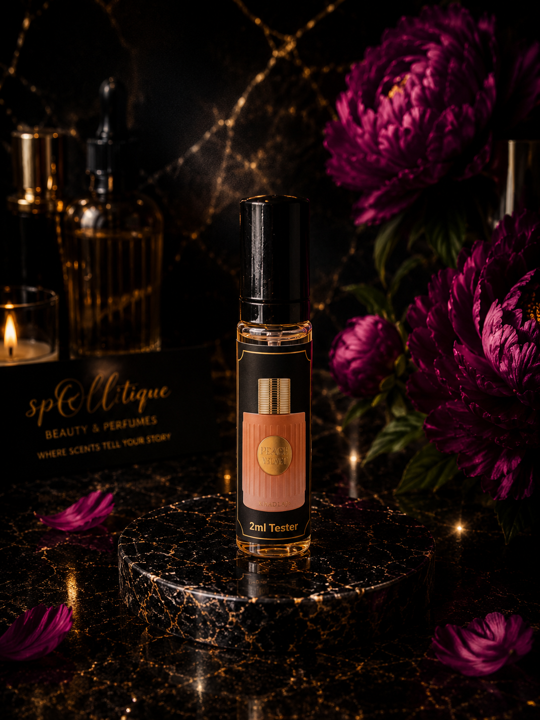 Tester Peach Velvet Perfume